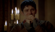 Merlin crying