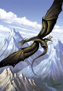 Wyvern from the myth