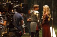 Bradley James and Emilia Fox Behind The Scenes Series 2