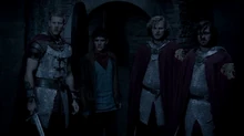 The  react to 's death.