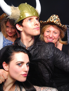 Katie McGrath and Colin Morgan Series 4 Wrap Party