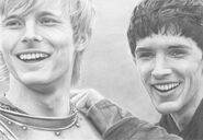Merlin and arthur by cybergirl05-d2zow1f
