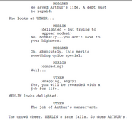 Merlin Series 1 Episode 1 Script Origional Version