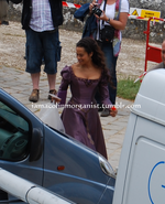 Angel Coulby Behind The Scenes Series 5