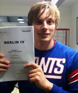 Bradley James Behind The Scenes Series 4-1