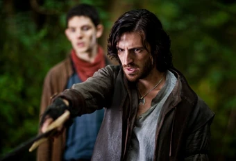 Gwaine Merlin Wiki Fandom Gwaine is the fourth episode of the third series of merlin which was first broadcast on the 2nd of october 2010. gwaine merlin wiki fandom