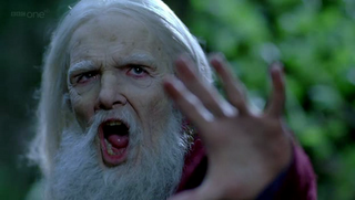 Emrys conjures a tornado