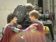 Alexander Vlahos and Bradley James Behind The Scenes Series 5-3