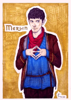 Merlin And Arthur Fan Art