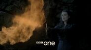 Morgana with flaming sword