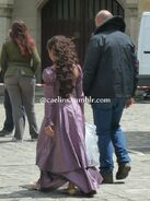 Angel Coulby Behind The Scenes Series 5
