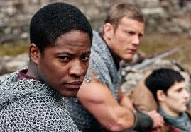 The knights in chain mail