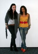 Katie McGrath and Angel Coulby-1