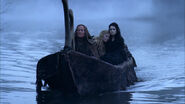 The sisters travel to the Isle of the Blessed