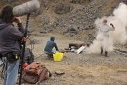 Colin Morgan and Bradley James Behind The Scenes Series 5