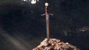 The sword in the stone.