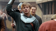 Arthur fights Merlin