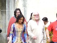 Angel Coulby and Richard Wilson Behind The Scenes Series 4-1
