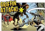 Comic strip from Merlin magazine no copyright infringement intended credits to BBC