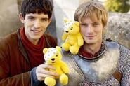 Colin and Bradley with their Pudseys