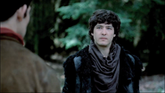 Mordred eyes Merlin