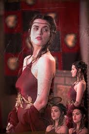 Morgana red dress