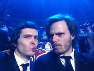 Rupert at NTAs with Alex