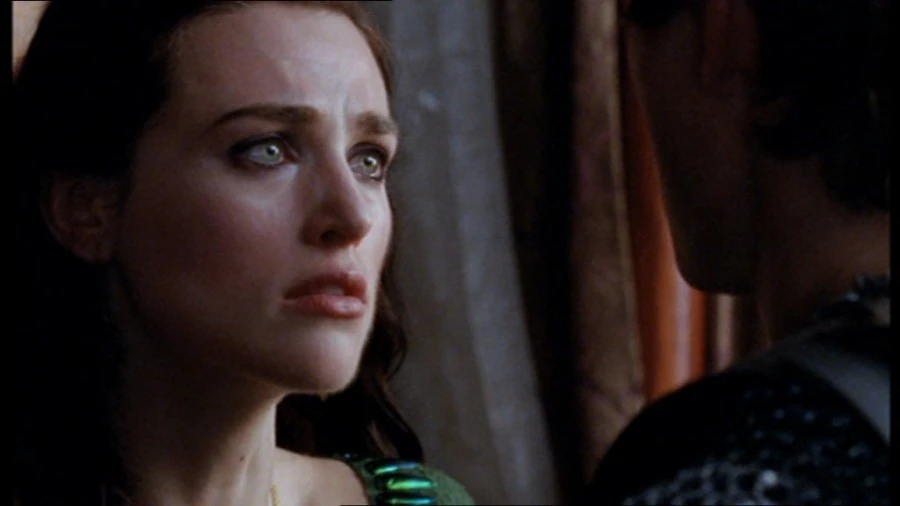 robe verte merlin morgana