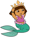 Dora-mermaid