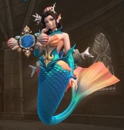 Mermaid Ying by @skyrimDOS on Twitter! : r/Paladins