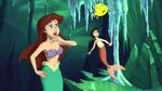 Ariel And Melody Surprised