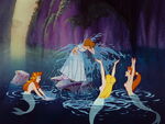 The Mermaids trying to drown Wendy