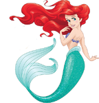 Ariel mermaid form