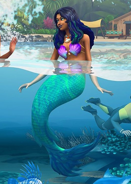 coloring pages mermaids h2o sims