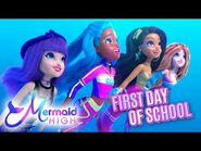 First Day Of School! Mermaids On Land - Mermaid High Animated Series - Episode 1