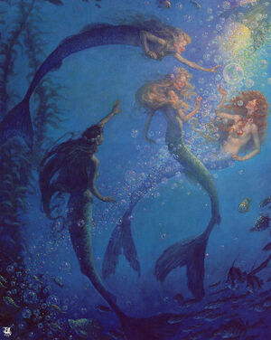 Mermaids and Bubbles