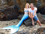 Mermaid for Christmas Beach Promo