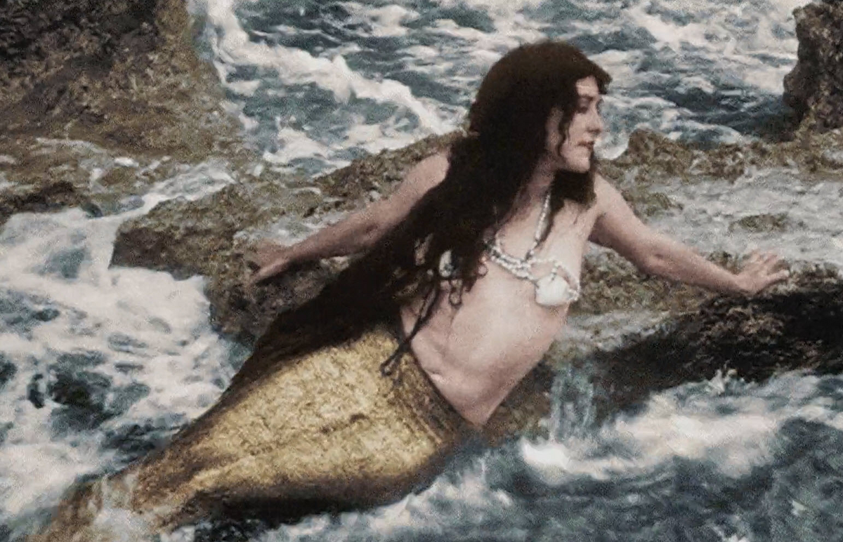 Annette is a mermaid from 1914 movie Neptune's Daughter, portrayed...