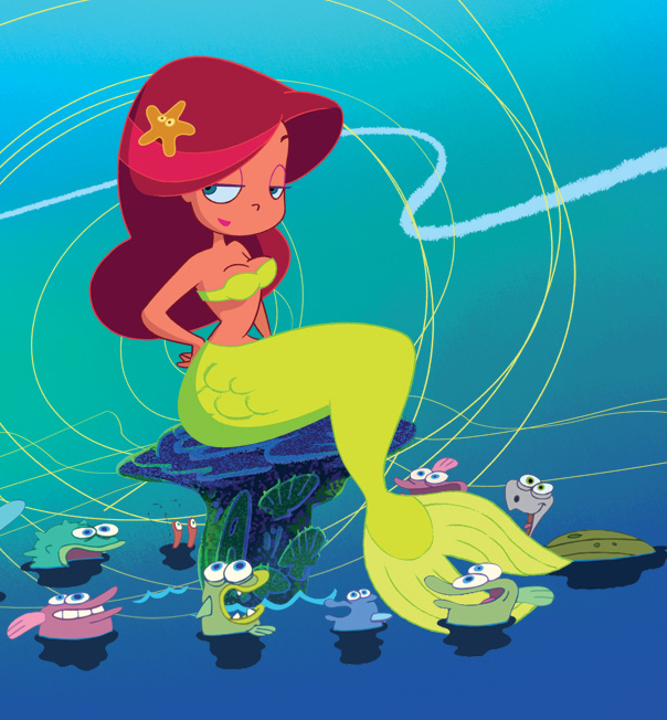 zig and sharko mermaid