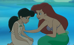 Ariel Talking to Melody