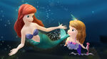 Ariel as seen in Sofia the First.