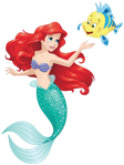 Ariel and Flounder