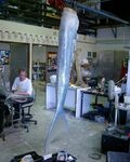 Aquamarine Tail in Studio