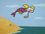 Dee Dee Falling into Water