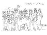 Mm all characters settei sheet 1