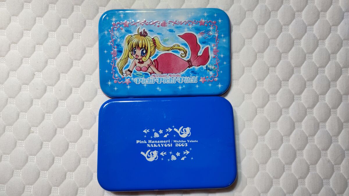 Nakayosi 2004 Mermaid Melody Pichi Pichi Pitch Metal Pencil Box – Lavits  Figure