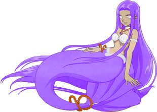 Mizoke in her Phantom Mermaid form