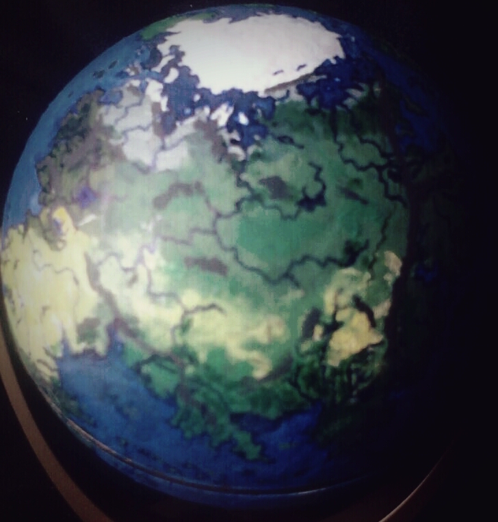 middle earth globe