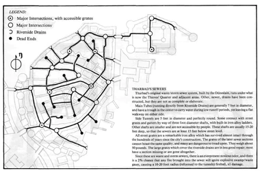 Tharbad Sewers Map