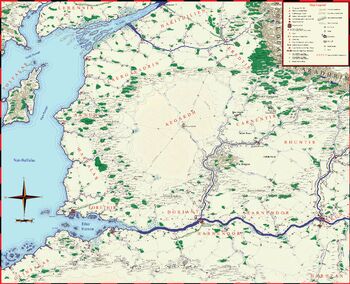 Harondor-galendaesmap
